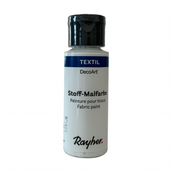 Barva na textil Rayher 59ml - bílá 102